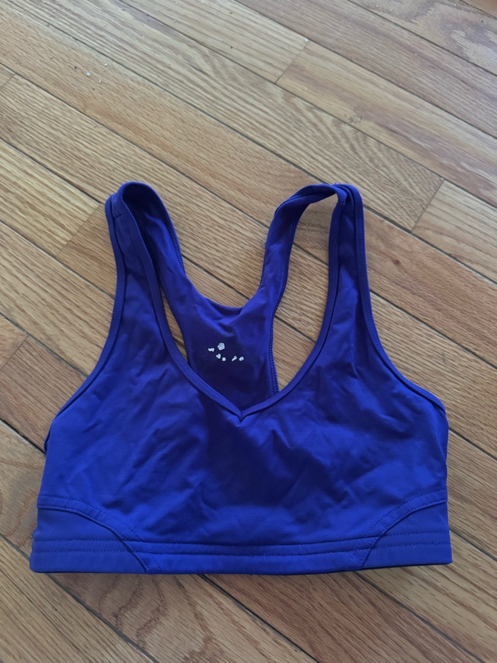 adidas Purple Racerback Workout Sports Bra